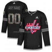 Maglia Hockey Washington Capitals Personalizzate Black Shadow Nero