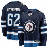 Maglia Hockey Winnipeg Jets Nino Niederreiter Home Premier Breakaway Blu