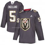 Maglia Vegas Golden Knights Deryk Engelland Dia de Los Muertos Gris