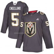 Maglia Vegas Golden Knights Deryk Engelland Dia de Los Muertos Gris