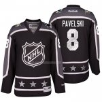 Maglia Hockey 2017 All Star San Jose Sharks Joe Pavelski Nero