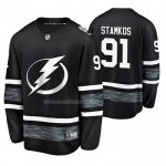 Maglia Hockey 2019 All Star Tampa Bay Lightning Steven Stamkos Nero
