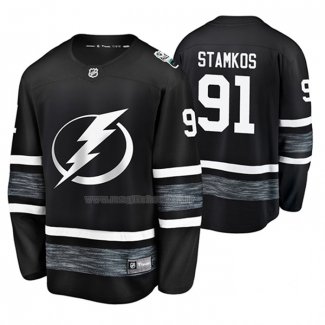 Maglia Hockey 2019 All Star Tampa Bay Lightning Steven Stamkos Nero