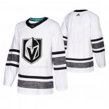 Maglia Hockey 2019 All Star Vegas Golden Knights Blank Bianco