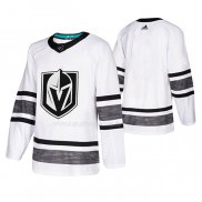 Maglia Hockey 2019 All Star Vegas Golden Knights Blank Bianco