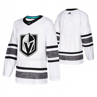 Maglia Hockey 2019 All Star Vegas Golden Knights Blank Bianco