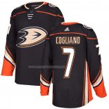Maglia Hockey Anaheim Ducks Andrew Cogliano Autentico Nero