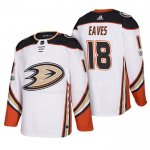 Maglia Hockey Anaheim Ducks Patrick Eaves 2018 New Season Team Road Bianco