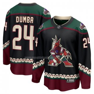 Maglia Hockey Arizona Coyotes Matt Dumba Home Breakaway Nero