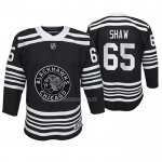 Maglia Hockey Bambino Chicago Blackhawks Andrew Shaw Premier Alternato Nero