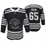 Maglia Hockey Bambino Chicago Blackhawks Andrew Shaw Premier Alternato Nero