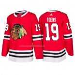 Maglia Hockey Bambino Chicago Blackhawks Jonathan Toews 2018 Home Rosso