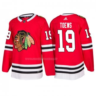 Maglia Hockey Bambino Chicago Blackhawks Jonathan Toews 2018 Home Rosso