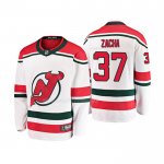 Maglia Hockey Bambino New Jersey Devils Pavel Zacha Alternato Breakaway Bianco