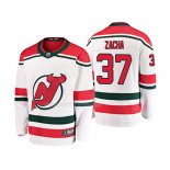 Maglia Hockey Bambino New Jersey Devils Pavel Zacha Alternato Breakaway Bianco