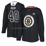 Maglia Hockey Boston Bruins Tuukka Rask New Season Practice Nero