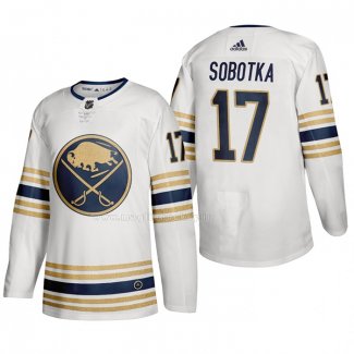 Maglia Hockey Buffalo Sabres Vladimir Sobotka Tercera Bianco