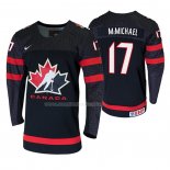 Maglia Hockey Canada Connor Mcmichael 2020 Iihf World Junior Championship Nero