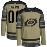 Maglia Hockey Carolina Hurricanes Personalizzate Military Appreciation Team Autentico Practice Camuffamento