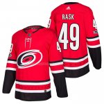 Maglia Hockey Carolina Hurricanes Victor Rask Home Autentico 2018 Rosso