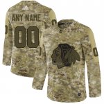 Maglia Hockey Chicago Blackhawks 2019 Salute To Service Personalizzate Camuffamento