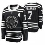 Maglia Hockey Chicago Blackhawks Brent Seabrook Premier Alternato Nero