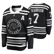 Maglia Hockey Chicago Blackhawks Brent Seabrook Premier Alternato Nero