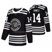 Maglia Hockey Chicago Blackhawks Chris Kunitz 2019 Winter Classic Nero