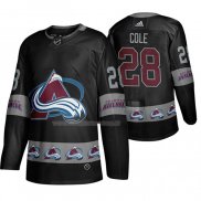 Maglia Hockey Colorado Avalanche Ian Cole Breakaway Nero