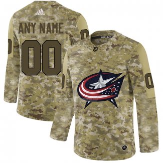 Maglia Hockey Columbus Blue Jackets Personalizzate 2019 Camuffamento