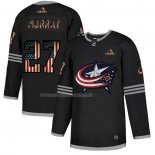 Maglia Hockey Columbus Blue Jackets Ryan Murray 2020 USA Flag Nero