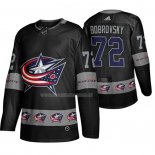 Maglia Hockey Columbus Blue Jackets Sergei Bobrovsky Breakaway Nero