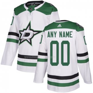 Maglia Hockey Dallas Stars Personalizzate Away Bianco