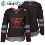 Maglia Hockey Donna America del Norten Black 2016 World Cup
