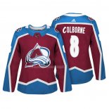 Maglia Hockey Donna Colorado Avalanche Joe Colborne Autentico Giocatore Maroon
