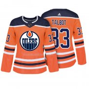 Maglia Hockey Donna Edmonton Oilers Cam Talbot Autentico Giocatore Arancione
