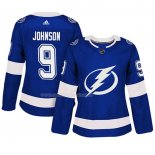 Maglia Hockey Donna Tampa Bay Lightning Tyler Johnson Autentico Giocatore Blu