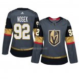 Maglia Hockey Donna Vegas Golden Knights Tomas Nosek Home Autentico Giocatore Gris