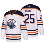Maglia Hockey Edmonton Oilers Darnell Nurse 2018 Bianco