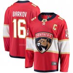 Maglia Hockey Florida Panthers Aleksander Barkov Captain Patch Home Breakaway Rosso