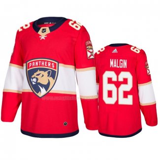 Maglia Hockey Florida Panthers Denis Malgin Home Autentico Rosso