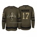 Maglia Hockey Florida Panthers Derek Mackenzie 2018 Salute To Service Verde Militare