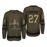Maglia Hockey Florida Panthers Nick Bjugstad 2018 Salute To Service Verde Militare