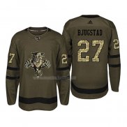 Maglia Hockey Florida Panthers Nick Bjugstad 2018 Salute To Service Verde Militare