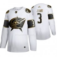 Maglia Hockey Golden Edition Columbus Blue Jackets Seth Jones Autentico Bianco