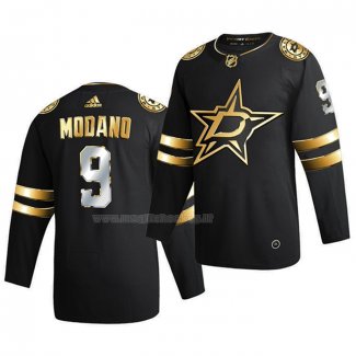 Maglia Hockey Golden Edition Dallas Stars Mike Modano Limited Autentico 2020-21 Nero