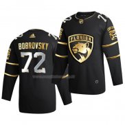 Maglia Hockey Golden Edition Florida Panthers Sergei Bobrovsky Limited Autentico 2020-21 Nero