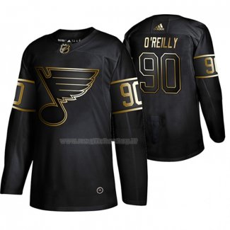 Maglia Hockey Golden Edition St. Louis Blues Ryan O'reilly Autentico Nero