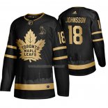 Maglia Hockey Golden Edition Toronto Maple Leafs × Ovo Andreas Johnsson Limited Nero