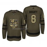 Maglia Hockey Los Angeles Kings Drew Doughty 2018 Salute To Service Verde Militare